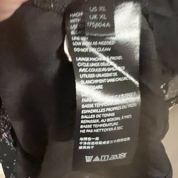 NWT Free People Anna Mini Chiffon Dress Colorful Metallic Open Back size XL - Picture 10 of 13